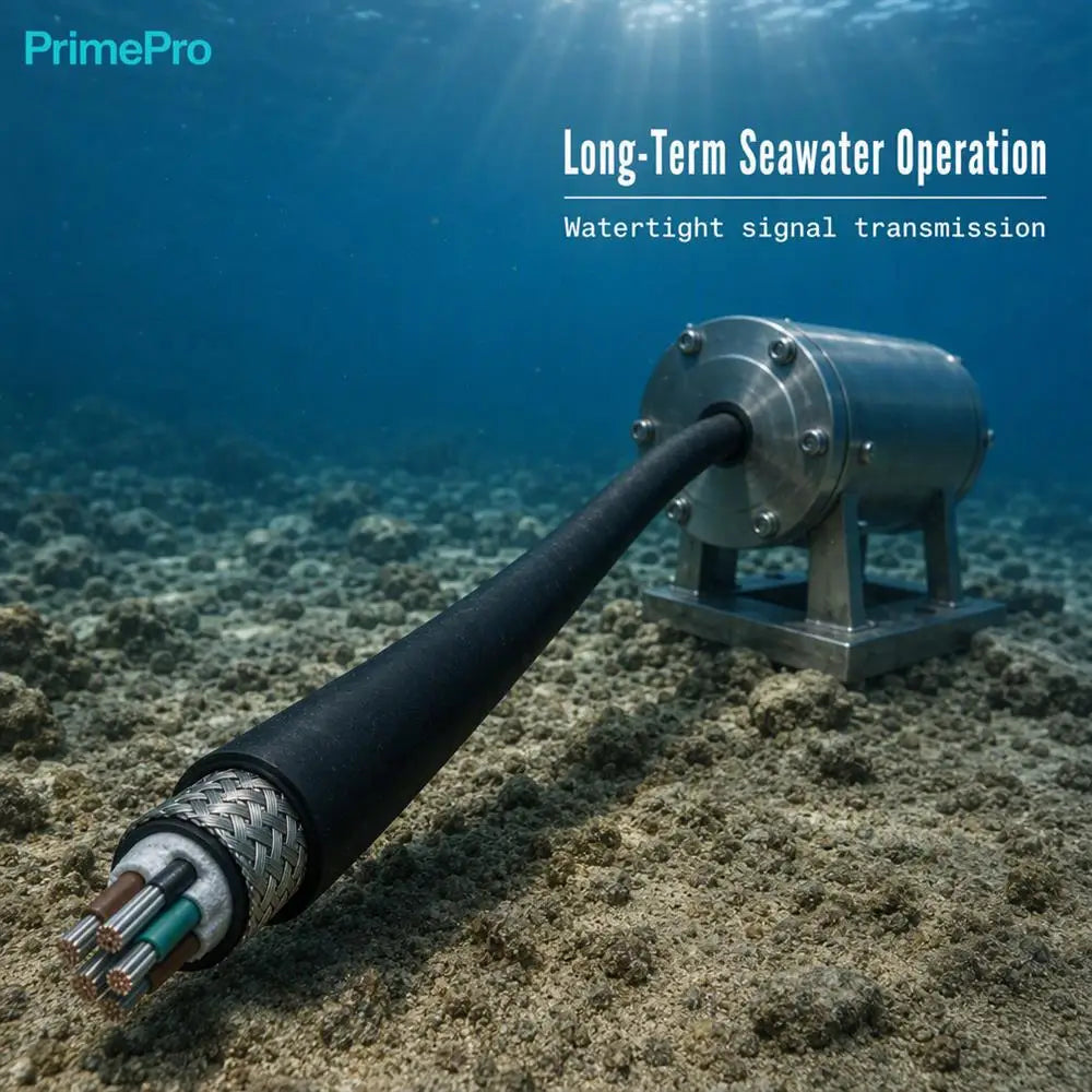 DPCZ5MCSM 13x(2x0.34)P Watertight Underwater Signal Cable 500V AC/DC FEP Insulated Tinned Copper