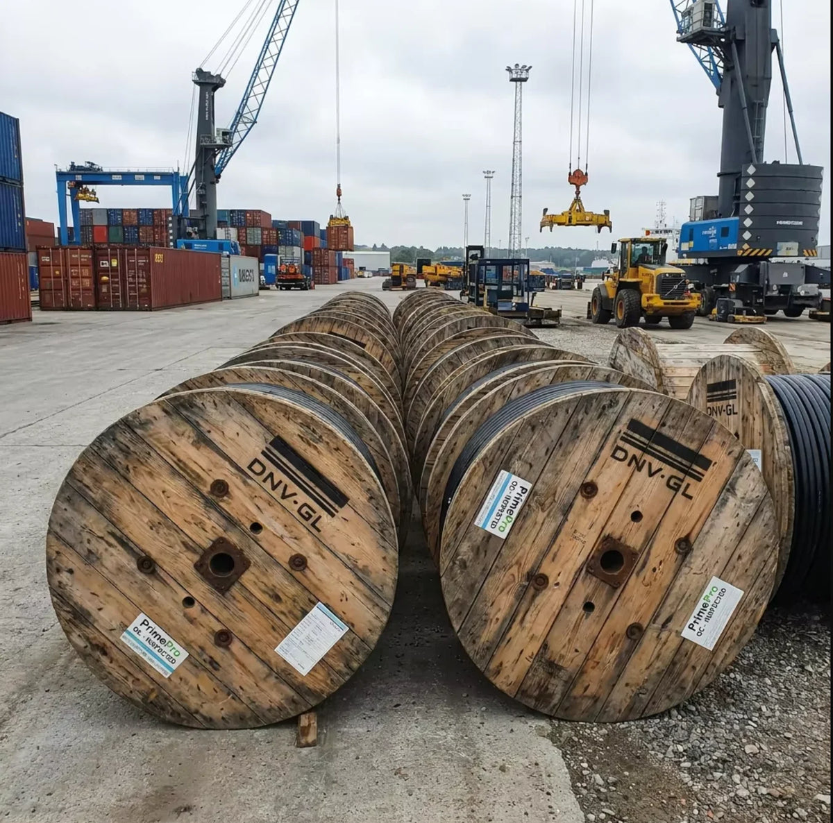 PrimePro Marine Power Control Cable SWA Armoured | Class 2/5 Tinned Copper | IEC 60092 | LSHF Flame Retardant | IP67/IP68 | TCWB