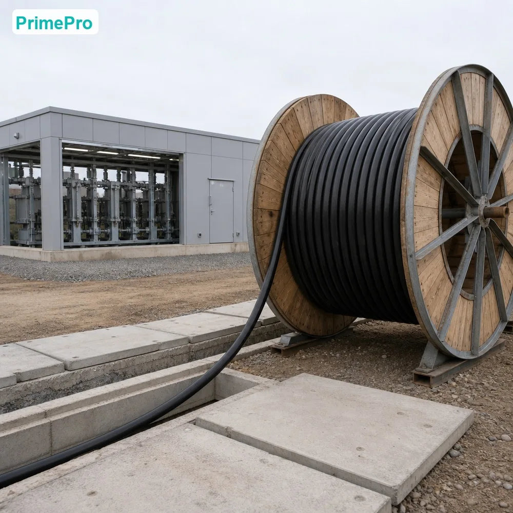 64/110kV Single Core XLPE HV Power Cable 1x500/150mm2 Copper Conductor Wire Screen LSZH Water Blocked