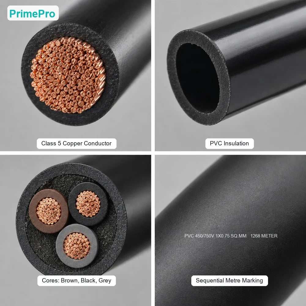 PVC Flexible Wire PV-3 1x0.75 1x10 PVS 3x1.5 3x2.5 PUGV 1x2.5 Copper Conductor 450/750V 380/660V GOST 31947
