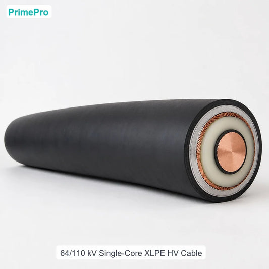 64/110kV Single Core XLPE HV Power Cable 1x500/150mm2 Copper Conductor Wire Screen LSZH Water Blocked