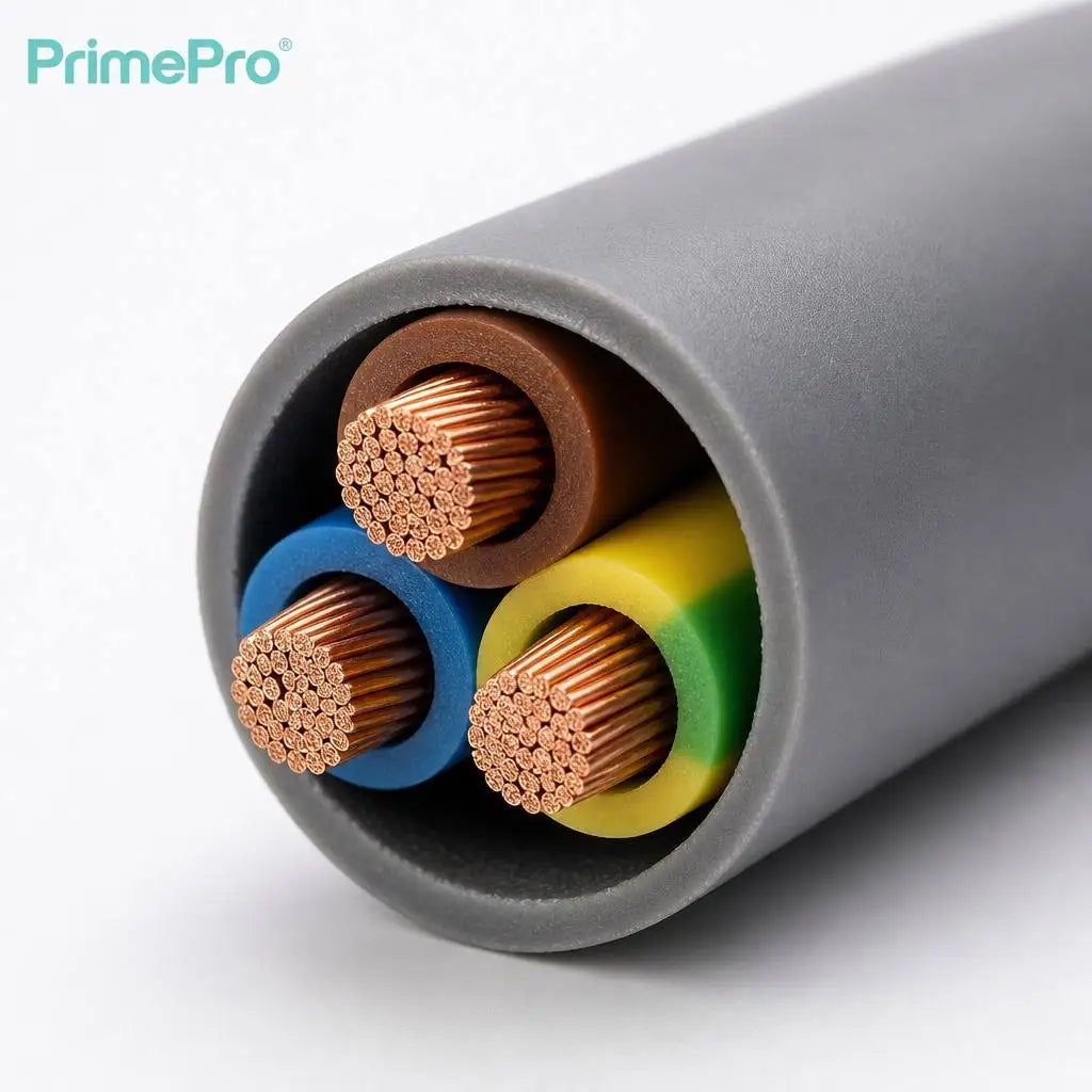 RZ1-K(AS) 0.6/1kV XLPE Insulated LSZH Sheath Flexible Power Cable 2x2.5+1.5mm2 Class 5 Copper Conductor UNE 21123-4